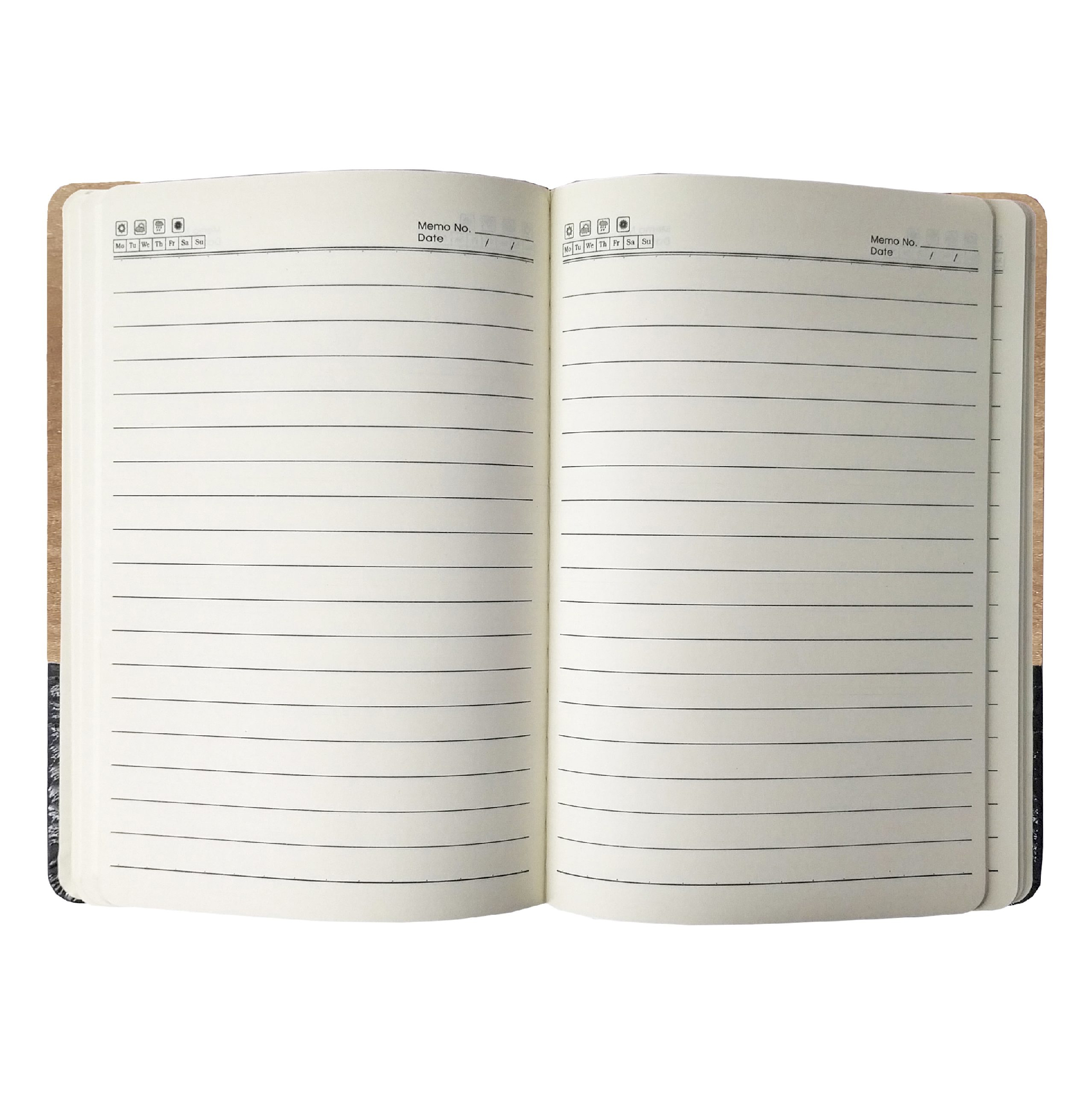 Libreta Bicolor Encobrizada